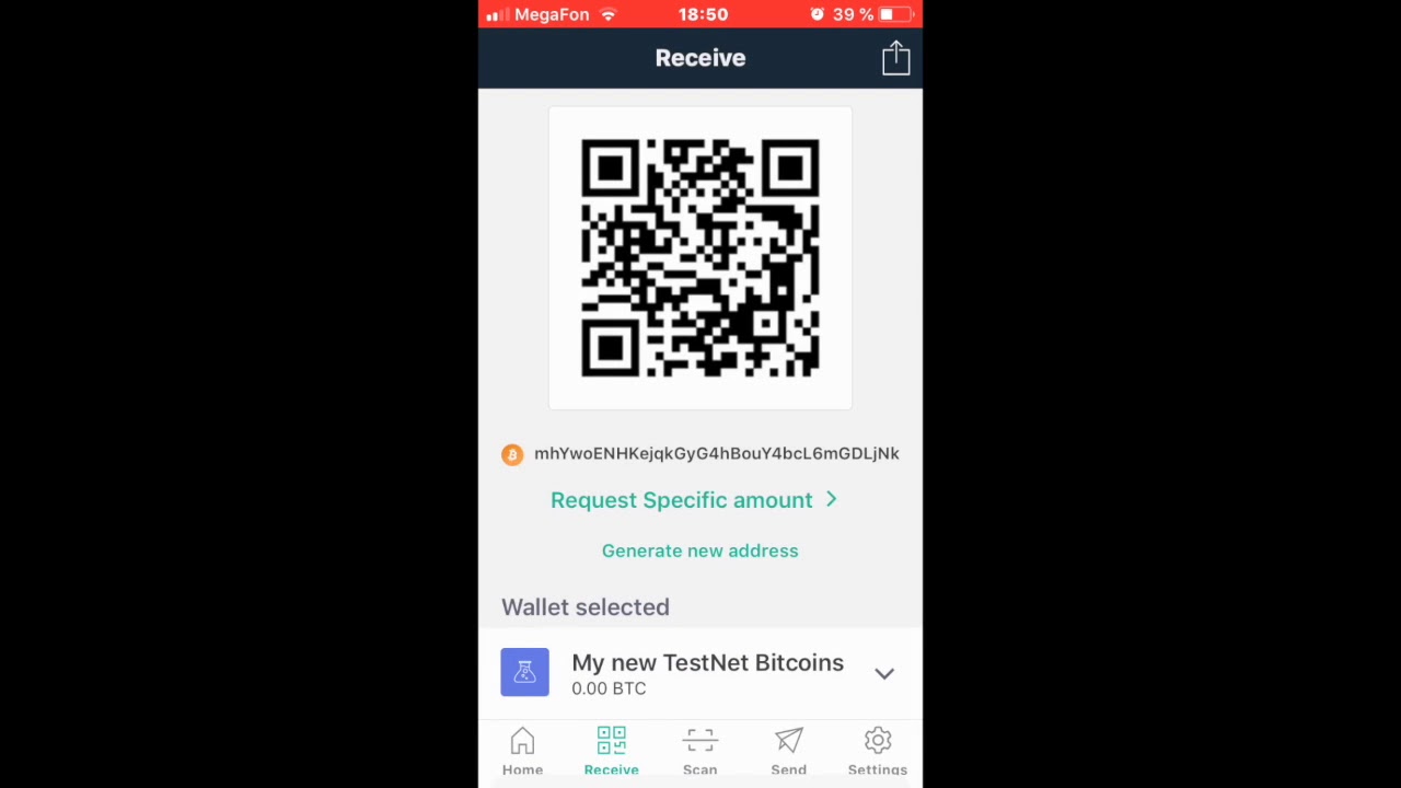 How To Set Bitcoin Testnet Wallet On Your Smartphone With Btc Test - 