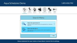 Aqua Schedules - Requester - Search