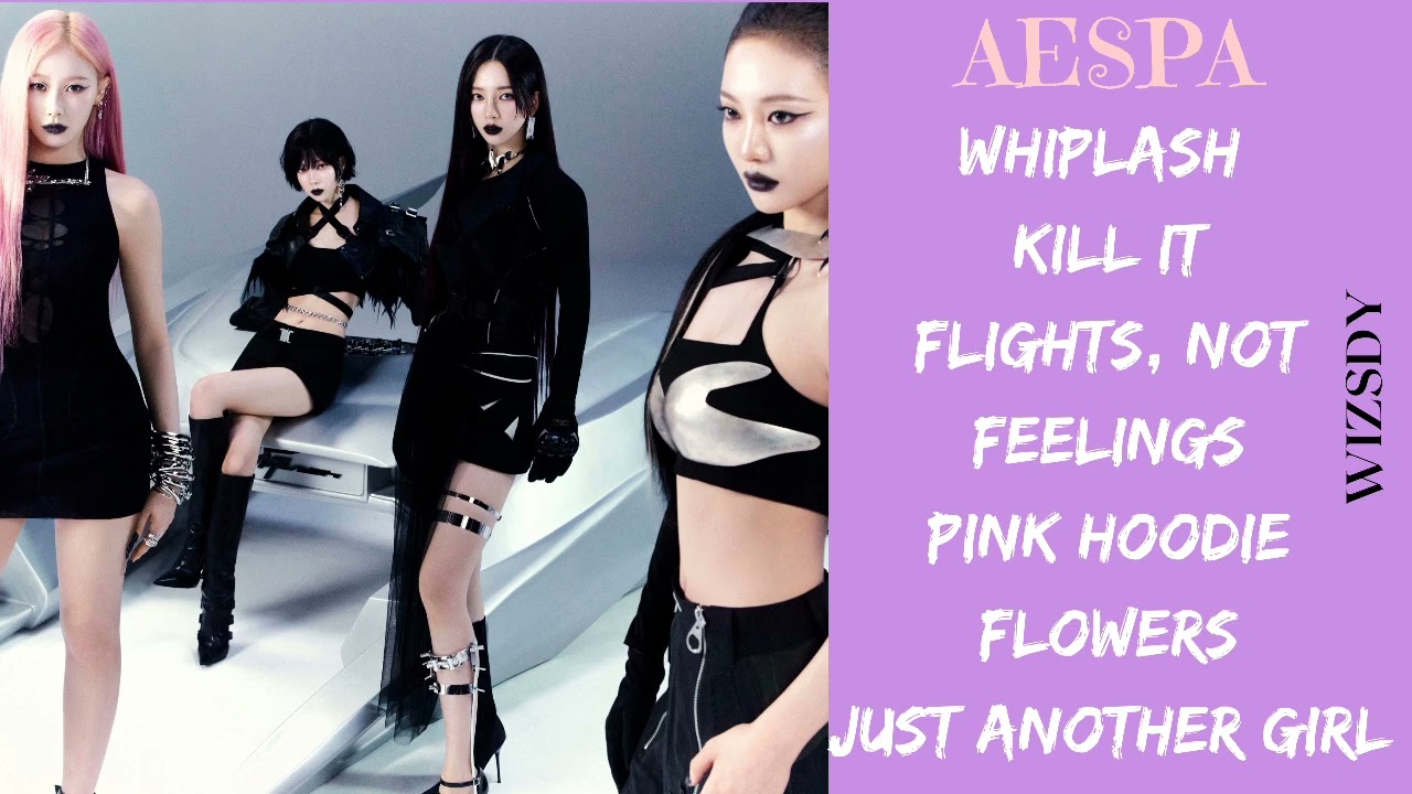 aespaまとめうり AESPA (에스파) - 5TH MINI ALBUM [WHIPLASH] PLAYLIST - YouTube