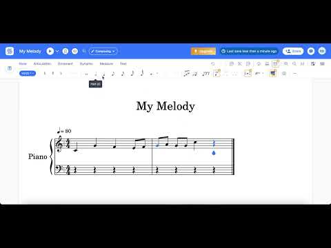 Flat.io: Creating and Sharing a Simple Melody
