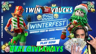 GIFTING PETER GRIFFIN BATTLE PASS GIVEAWAYS FORTNITE FASHION SHOW LIVE 1 WIN = VBUCKS FORTNITE GIFTS