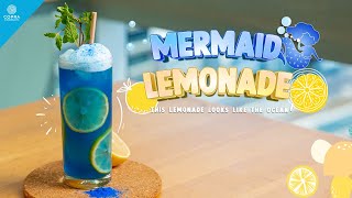 Mermaid Lemonade made with our organic and 100% pure coconut water #TasteTheDifference 💙