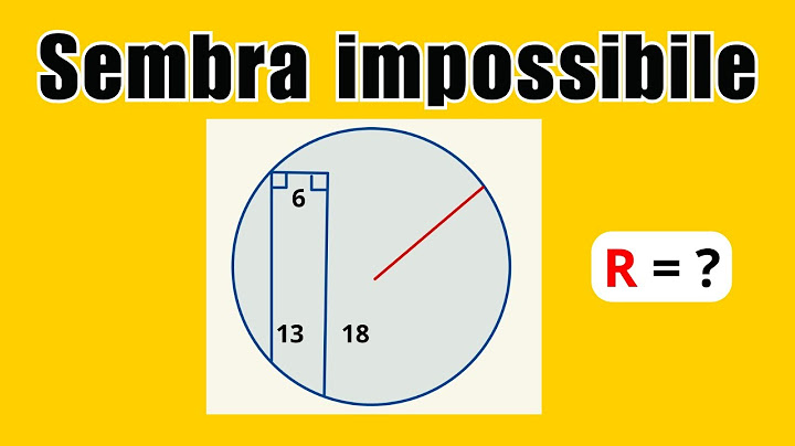 Un problema di geometria che sembra impossibile da risolvere