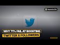 Why 71% Fail at Boosting Twitter X Followers (Cheapest Method 2026)