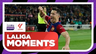 Lewandowski's HAT-TRICK inspires Barcelona to comeback win vs Valencia | LaLiga 23/24 Moments