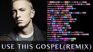 Eminem on Use This Gospel (Remix) | Rhymes Highlighted