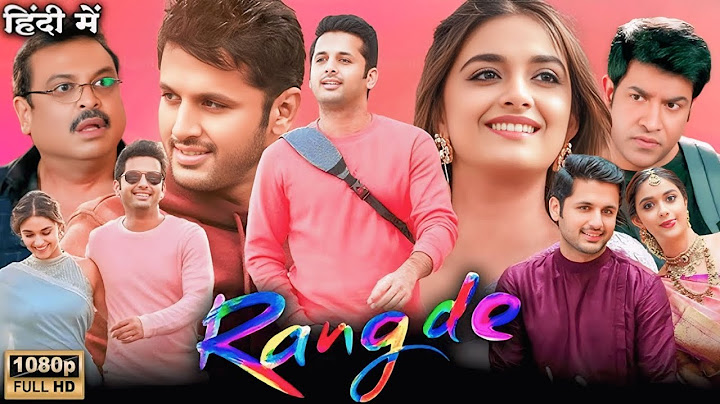 Range De Full Movie In Hindi Dubbed 2025 | Nithiin | Keerthi Suresh | New Released South Indian Movi