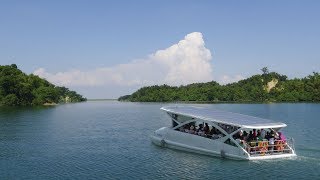 台南烏山頭水庫遊湖跟著縱橫天下團體旅遊悠遊世界1分38秒