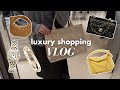 Come luxury shopping with me dior chanel cartier bottega loewe  hermes unboxing