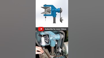 How Waldon Tapping Machine Works | #solidworks #shorts | Master CAD Studio  #3ddesign #3danimation