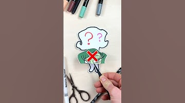 Solving Paper Craft Puzzle with Disgust by Inside Out 🧩#insideout #insideout2 #papercraft #puzzle