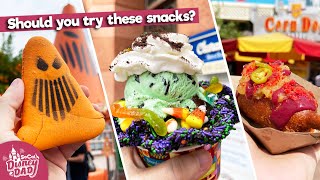 6 DCA Halloween Snacks You MUST TRY and 1 You Should NOT | Disney California Adventure 2021