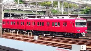 検査明け名鉄6500系6512F普通東岡崎行金山4番線到着