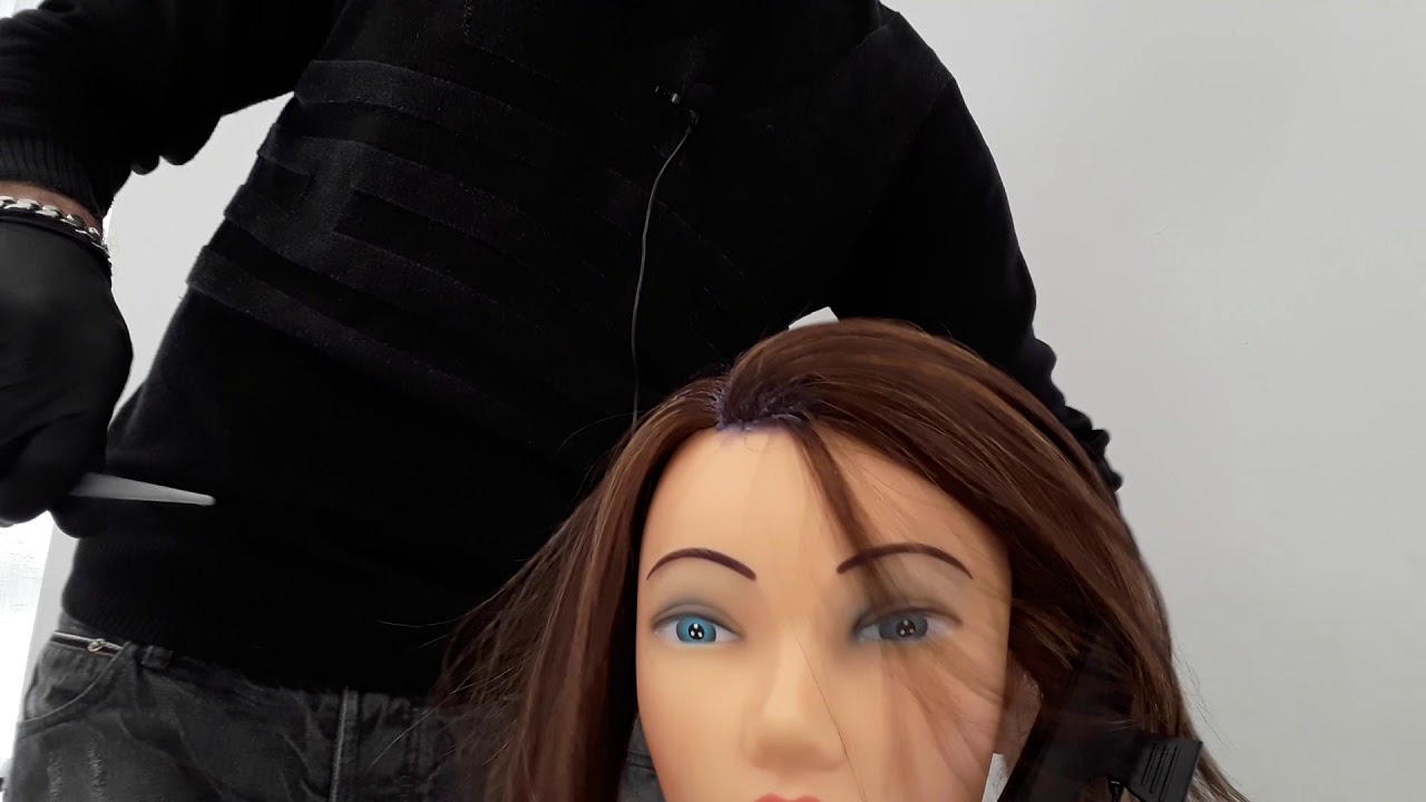 Scuola di Parrucchiere DISTRIBUZIONE COLORE IN RADICE