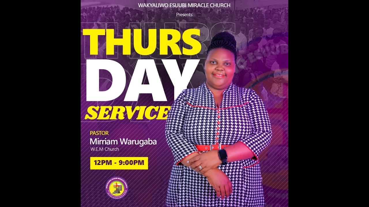 PR.MIRIAM WARUGABA | THURSDAY NIGHT SERVICE | WAKYALIWO ESSUUBI MIRACLE CHURCH
