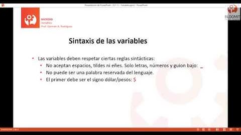 Curso BackEnd U1·11 - Declaración de variables - PHP