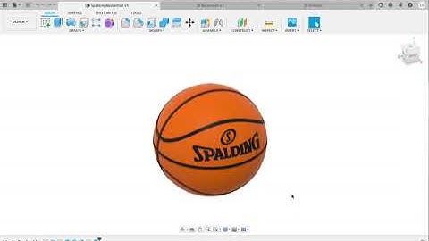 How to Make a Basketball in Fusion 360