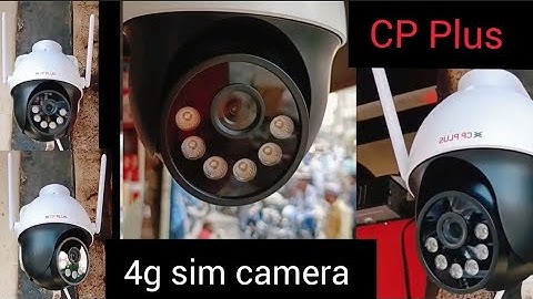 4g cctv camera with sim card 📽️ [CP Plus] Dom camera 3MP