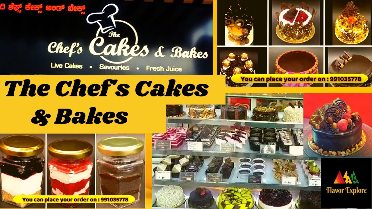 The Chef's Cakes & Bakes Cake Shop in Koramangala Decorating a