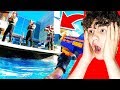 Reacting To INSANE FORTNITE BATTLE in REAL LIFE!