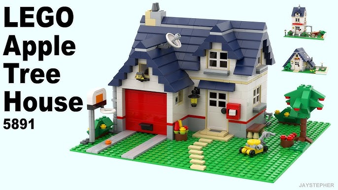 Lego Creator 5891 Apple Tree House - Lego Speed Build Review - YouTube