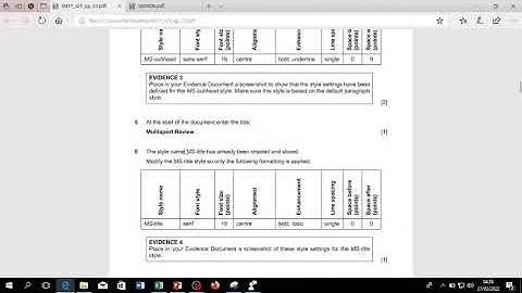 ICT IGCSE Paper 2 May June 2021 Presentation 0417 22