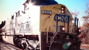 CSX Trash Train In St Denis