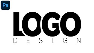 Simple Logo Design  - Stroke Text Effect - Photoshop Tutorial