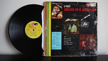 U Roy ‎– Dread In A Babylon 1975 TR International ‎– TR 73457
