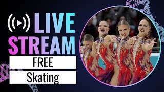 LIVE | Free Skating | ISU World Synchronized Skating Championships | Zagreb 2024 | #WorldSynchro