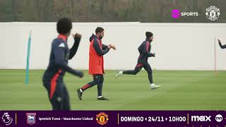 EL PRIMER ENTRENAMIENTO DE RUBEN AMORIM CON EL MANCHESTER UNITED PREMIER LEAGUE 