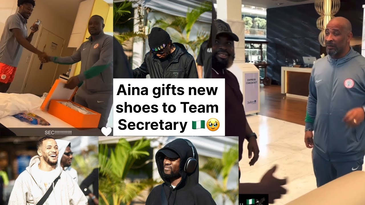 CHELLE books 2nd Training Tonight... AINA Gives Birthday Gift to Super Eagles Team Secretary...