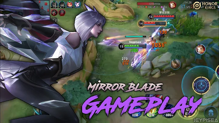 Insane Burst Damage // One of the Best Assassin!! [ Broken Mirror Blade Gameplay ] Honor of Kings!! - DayDayNews