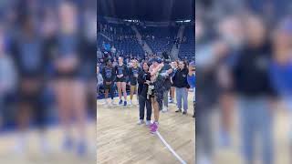 Video of the Day: BYU women's basketball senior day brings great surprise
