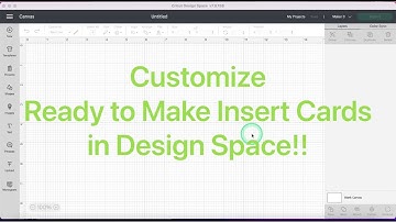 How to Customize Ready to Make Insert Cards in Design Space