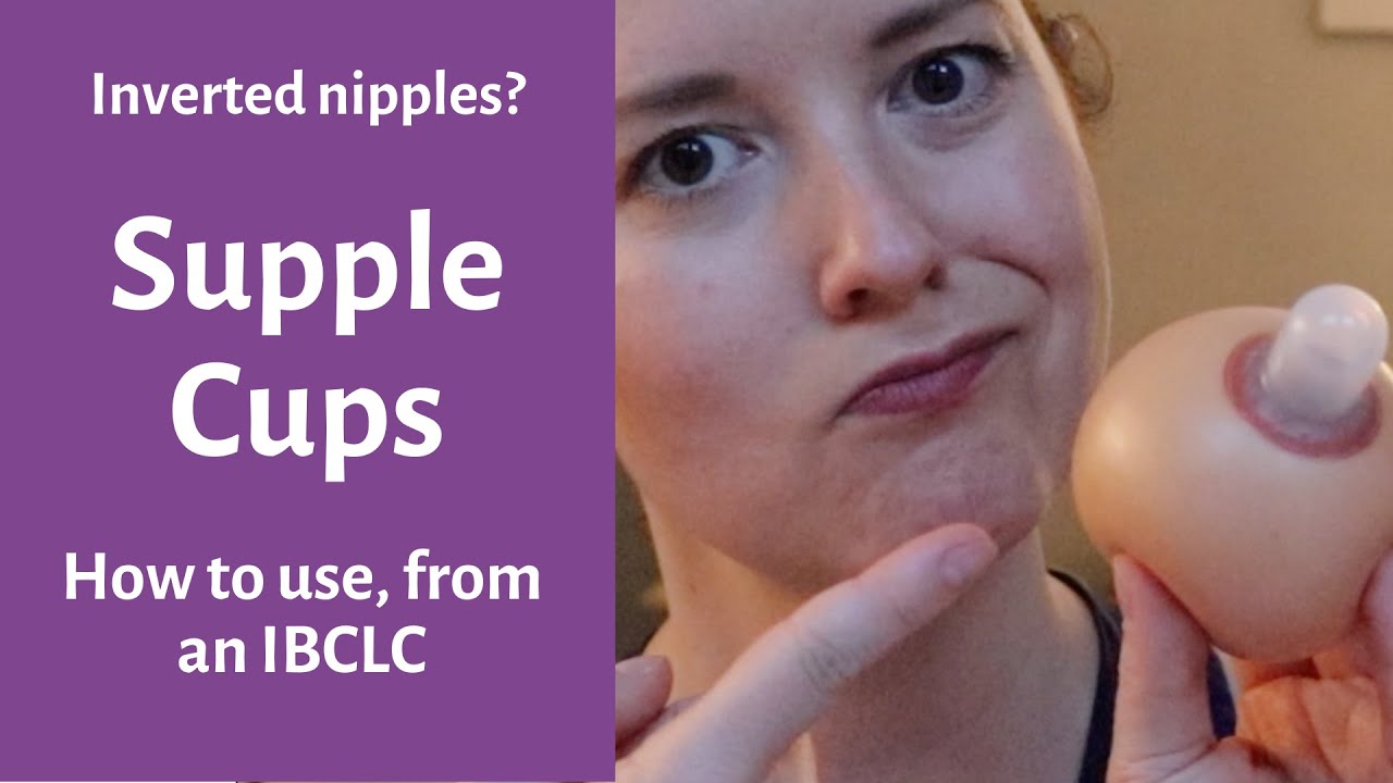 Supple cups | help for inverted nipples