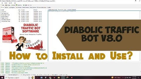 How to use and Install Diabolic Traffic bot V8.0 lastest version | Free SEO Tool | Explain in hindi