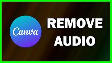 How to Remove Audio from Video on Canva