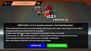 SSF2 Updates of Hotfix Release Clip 01