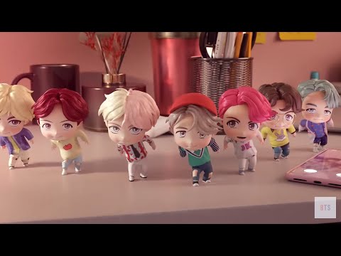 Bts Animados | Bts Character Trailer - The Cutest Boy Band Un The World | Dibujos Animados De Bts