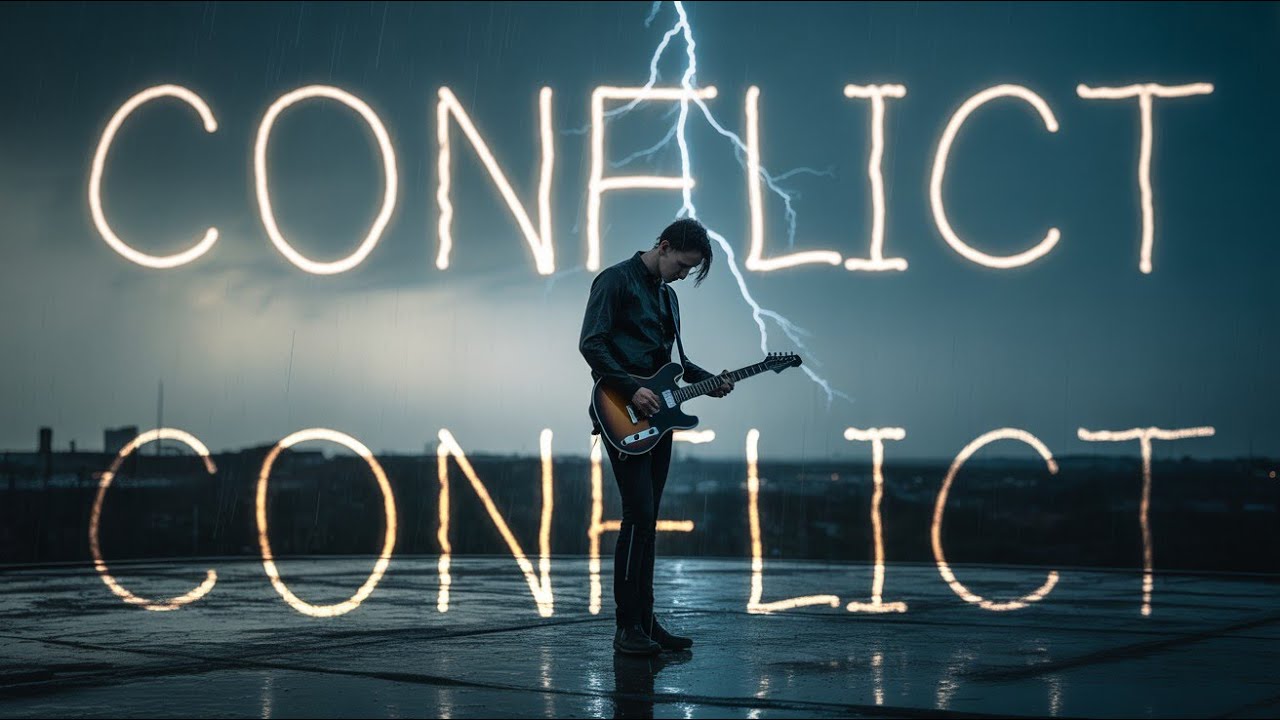 Conflict | Post-Grunge Rock Anthem of Pain & Resilience (Original Song by T. Wright)