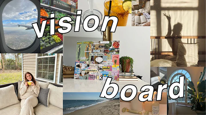 creating a 2023 VISION BOARD *manifesting your new...