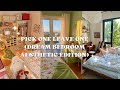 pick one, drop one – dream bedroom edition 🛏️🌙 | aesthetic faceless video