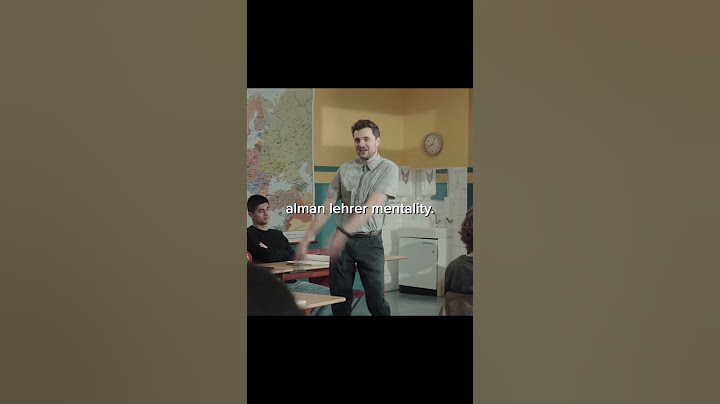 ALMAN LEHRER MENTALITY | ALMANIA