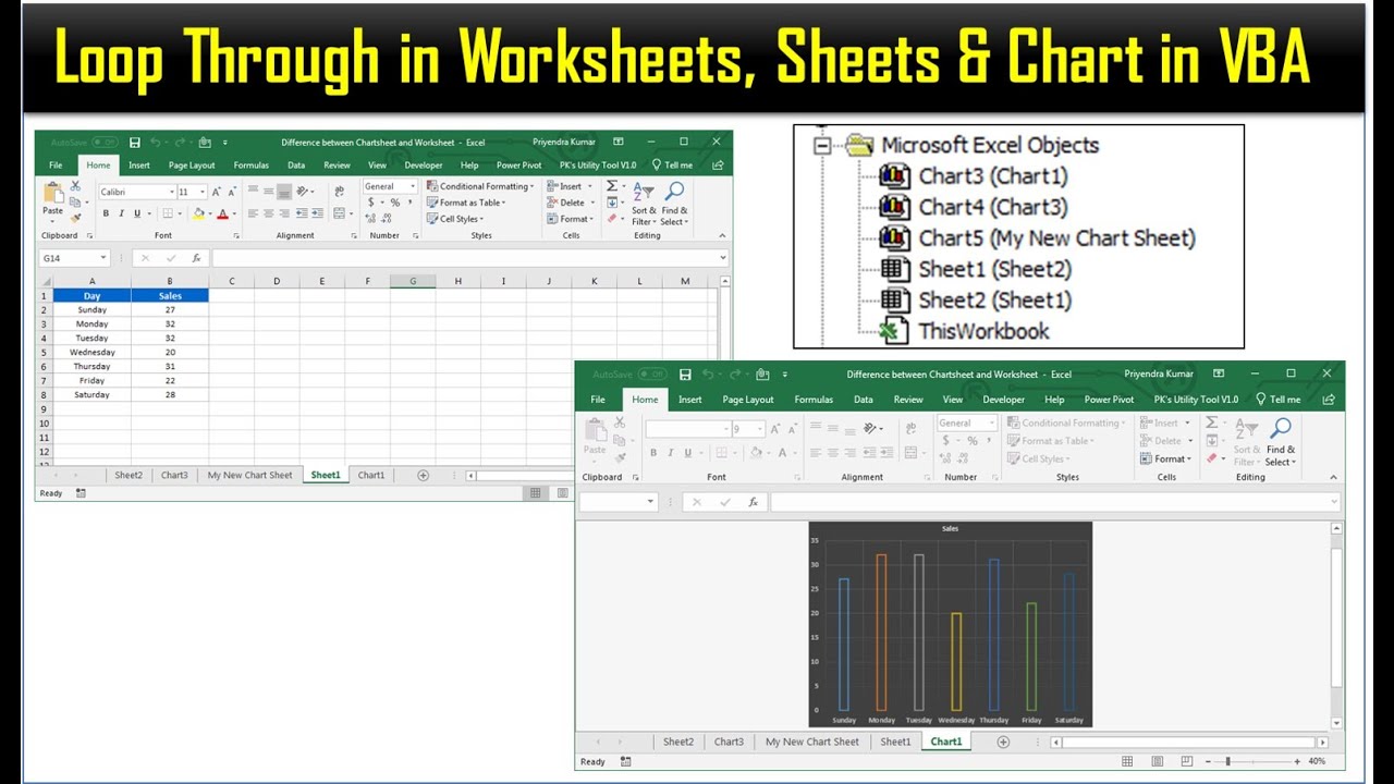 Loop Through Multiple Worksheets Vba