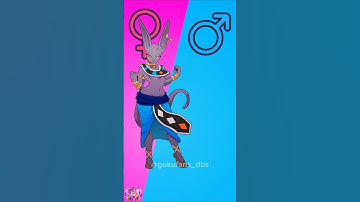 Dragon ball Character God Gender swap #shorts #dbs #goku #dragonball
