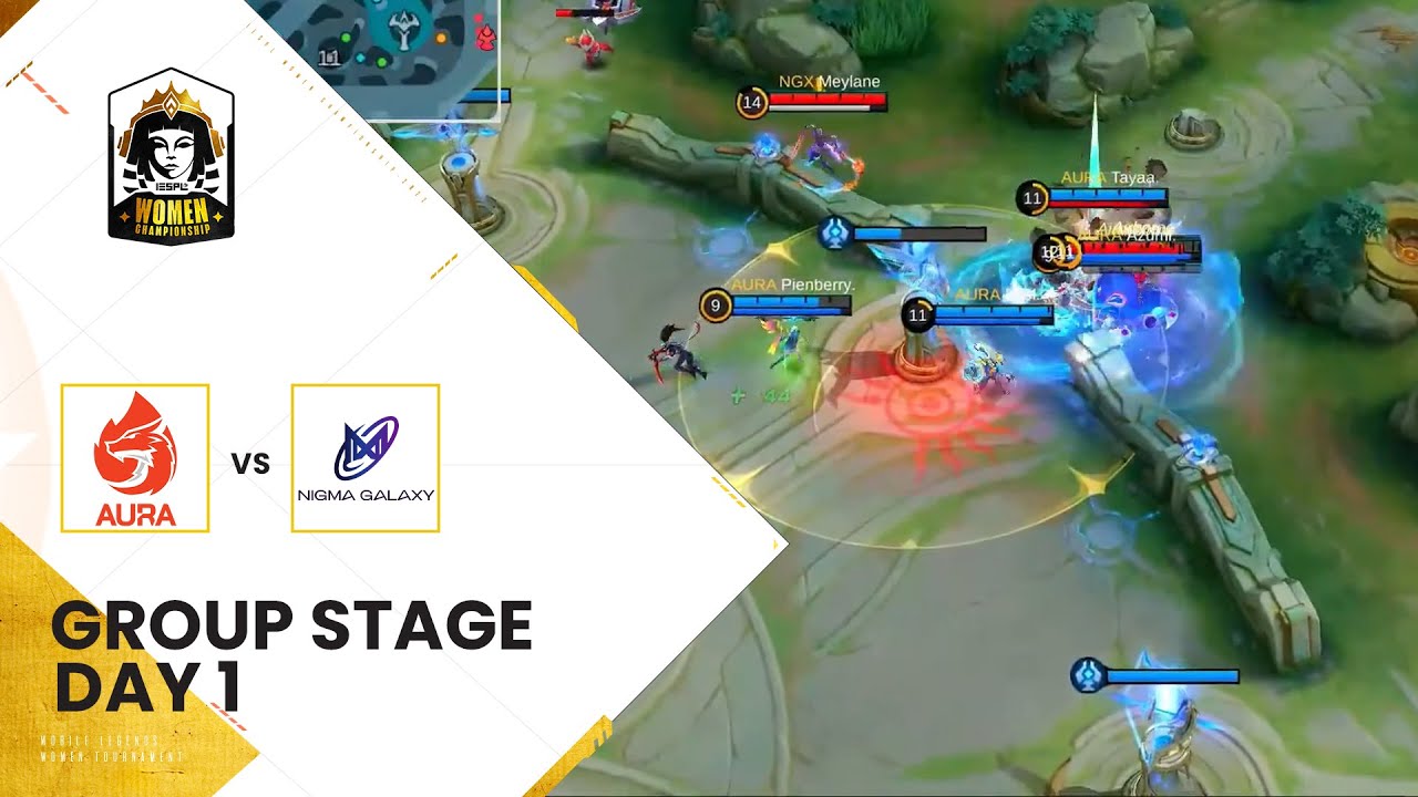 AURA PHEONIX VS NIGMA GALAXY - Group Stage Day 1 (Match 7) - IESPL Women Championship 2023
