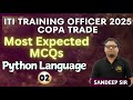 ITI TO Madhya Pradesh | Python Lecture - 2 | Expected Multiple Choice Questions (MCQ)
