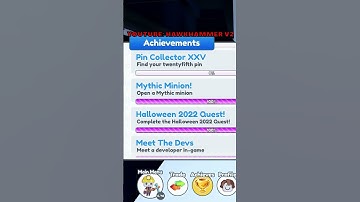 The New Achievement In The Spy Update In Roblox Minion Simulator! #shorts