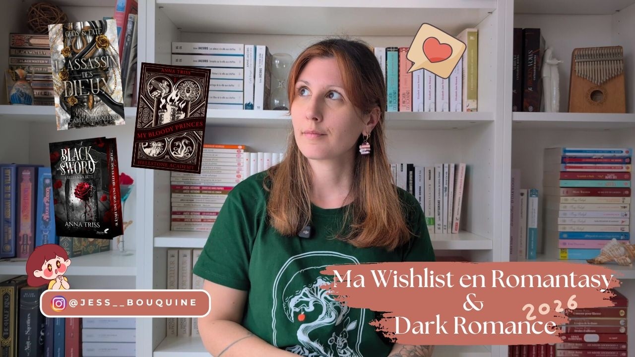 Ma wishlist 2026 en Romantasy et en Dark Romance !